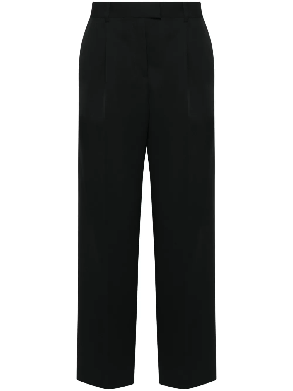 

Шерстяные брюки широкого кроя MODES GARMENTS, черный