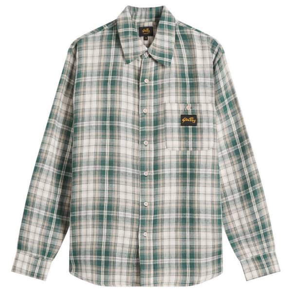 

Фланелевая рубашка Stan Ray, зеленый plaid