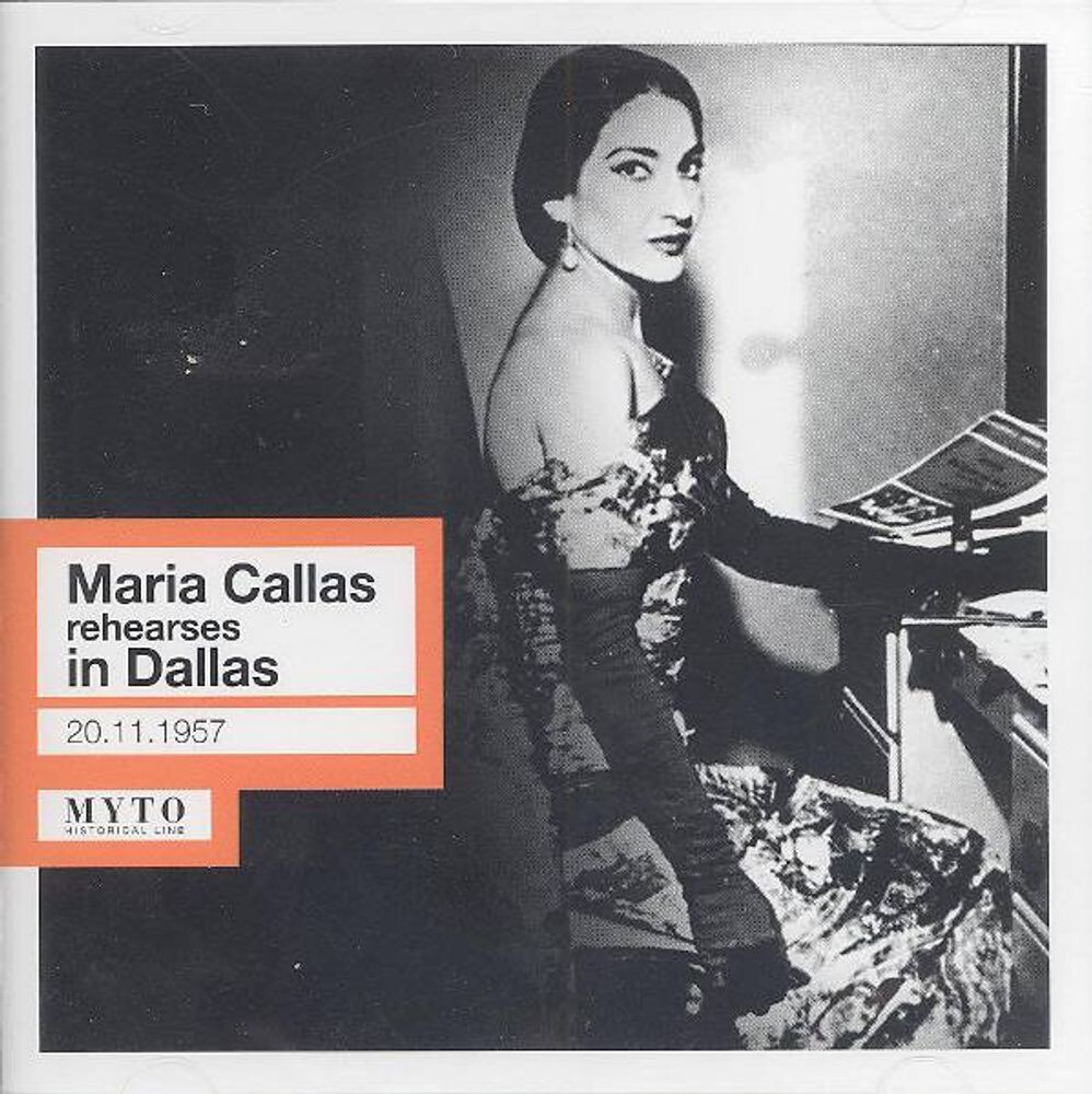 

Диск CD Maria Callas rehearses in Dallas [Import] - Maria Callas, Nicola Rescigno, Dallas Symphony Orchestra