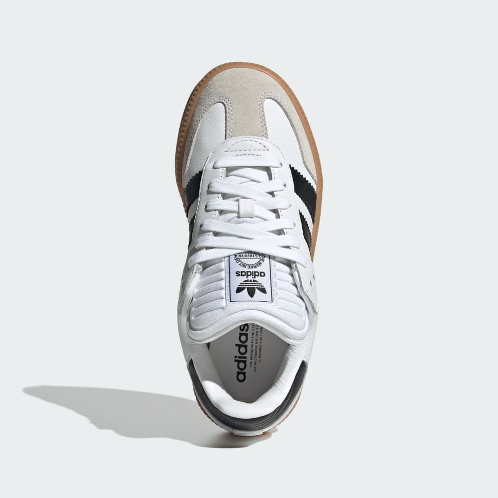 Кроссовки Adidas Samba XLG Shoes Kids, цвет Cloud White/Core Black/Gum — фото 2