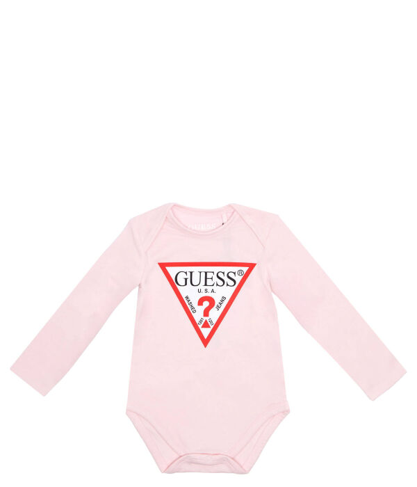 

Боди Guess Regular Fit, розовый