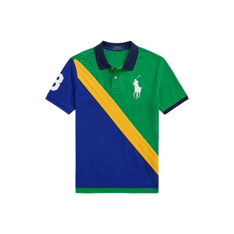 Футболка поло зеленая Polo Ralph Lauren детская
