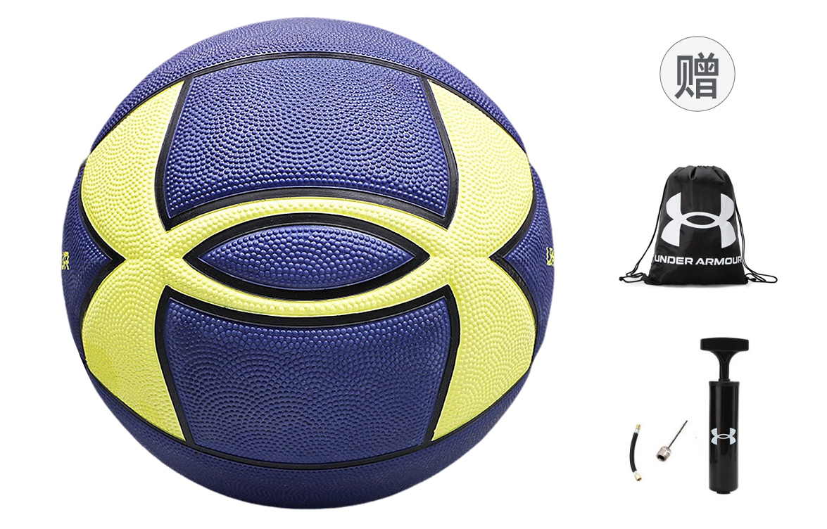 

Under Armour Баскетбольный мяч blue yellow размер 7 для тренировок и соревнований unisex