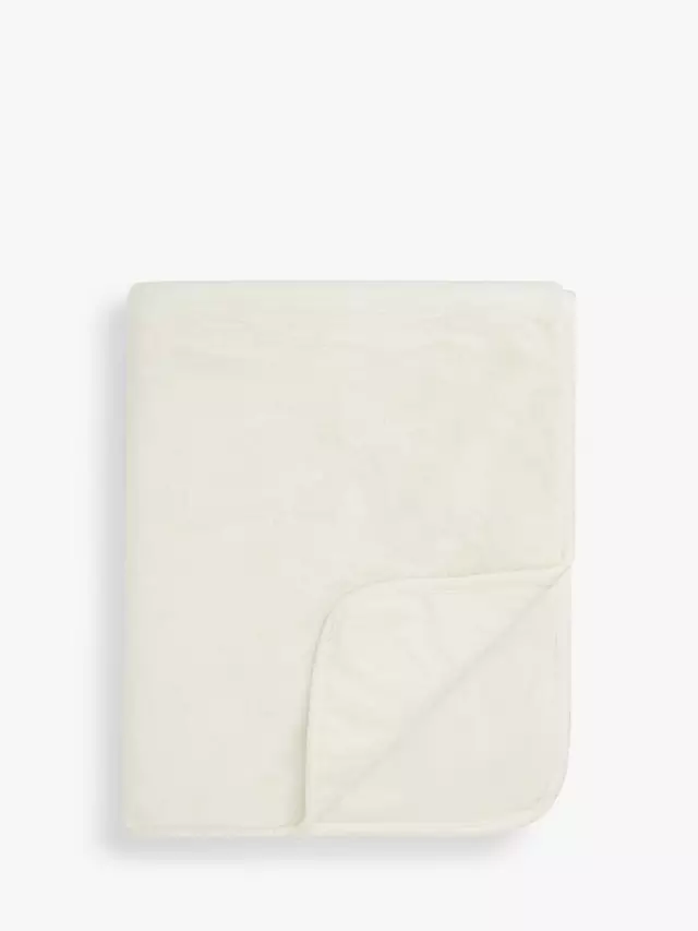 

Детское одеяло John Lewis Faux Fur, Ecru, экрю