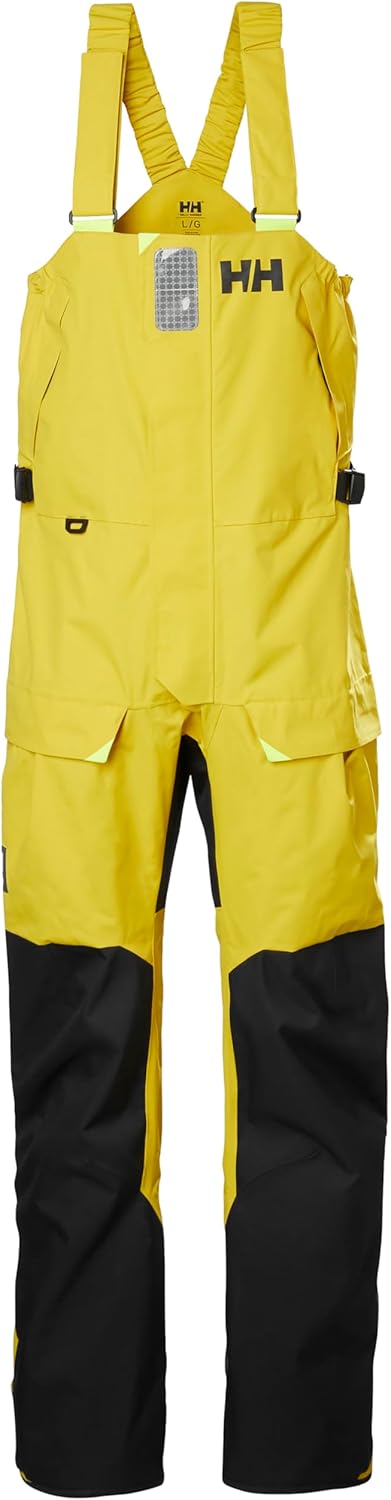 

Мужской комбинезон Helly-Hansen Skagen Offshore Bib - водонепроницаемые брюки - мужские рыболовные брюки с усиленными коленями Helly Hansen, 348 Gold Rush