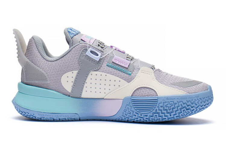 Баскетбольные кроссовки All City 10 V1 для детей GS Low-top Condensation Ash/Pearl White Lining Young — фото 2