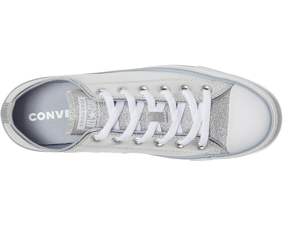 Кроссовки Converse Chuck Taylor All Star Low Top Sparkle Sneaker, цвет Metallic Granite/White — фото 2