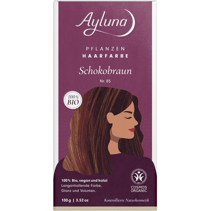 

Краска для волос Шоколадно-коричневый 100г Ayluna