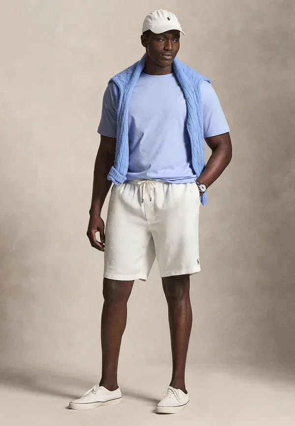 Футболка с круглым вырезом Polo Ralph Lauren Big & Tall, цвет галька голубой — фото 2
