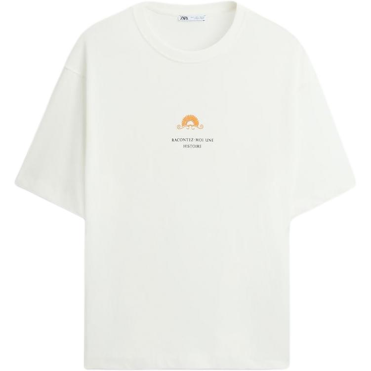 

Футболка мужская матовая белая ZARA