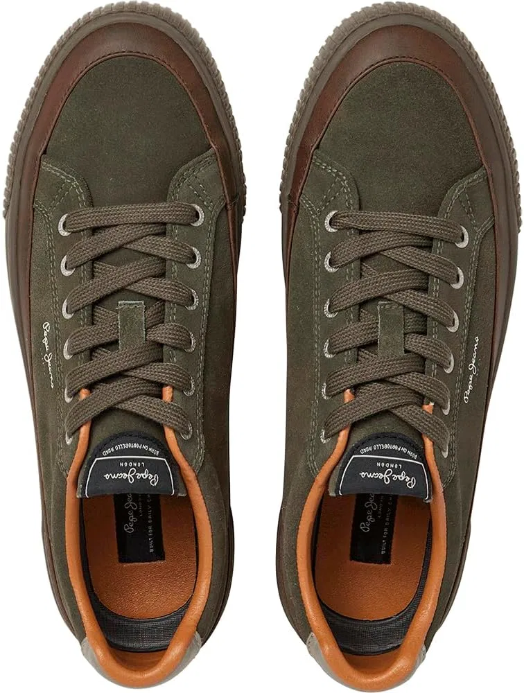Мужские кроссовки Pepe Jeans Ben Evolution M, Green — фото 4