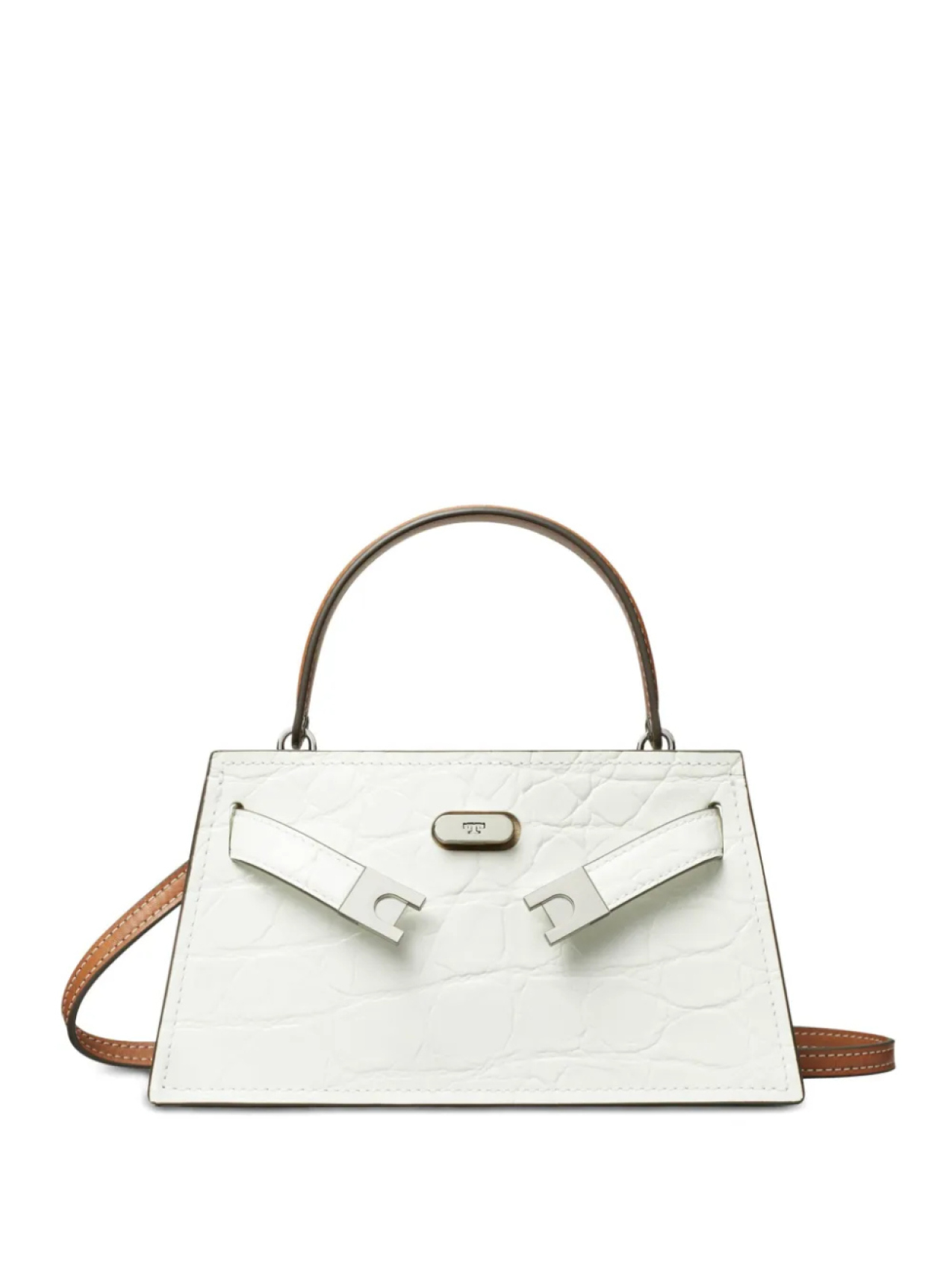 

Tory Burch мини-сумка Petite Lee Radziwill, белый