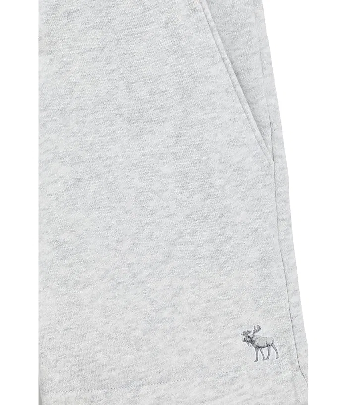 Шорты флисовые Essential Fleece Shorts abercrombie kids, ANF Light Grey Heather — фото 3