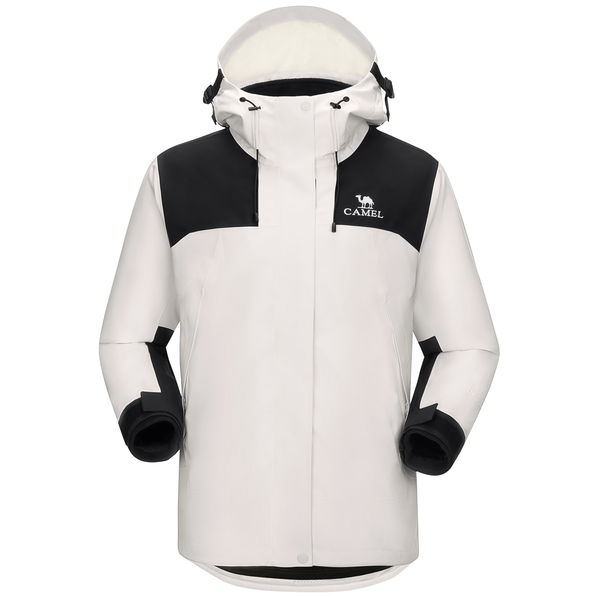 

Женская ветровка для любой погоды CAMEL, Warm White/Phantom Black, Белый, Женская ветровка для любой погоды CAMEL, Warm White/Phantom Black