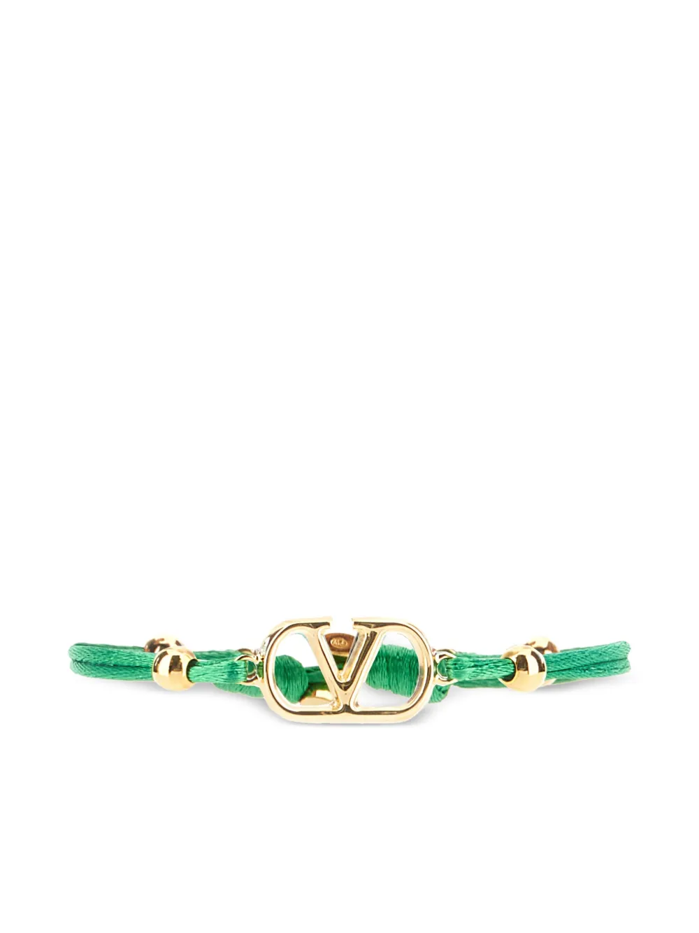 

Браслет с логотипом VLogo Signature VALENTINO GARAVANI, зеленый