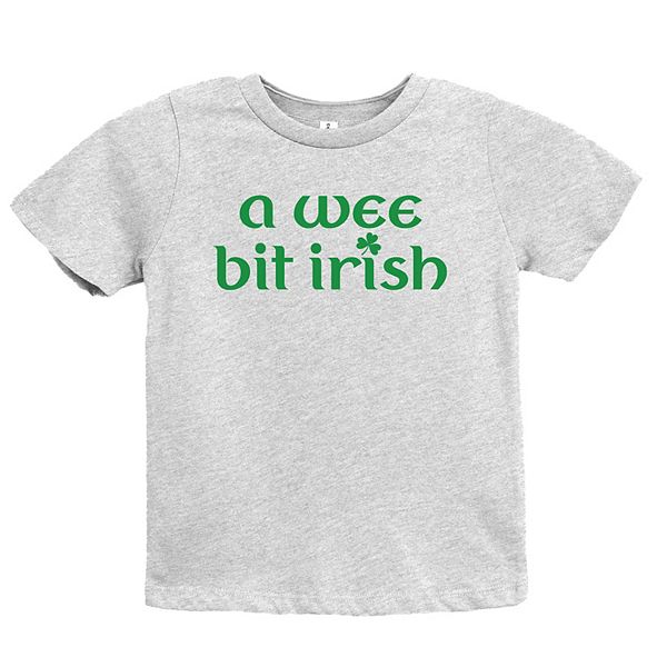 

Футболка с коротким рукавом A wee bit irish solid youth The Juniper Shop, Heather Grey