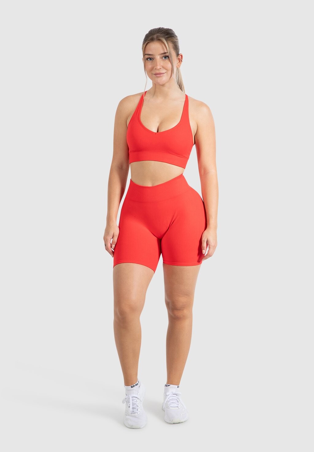 

Тайтсы SEAMLESS SCRUNCH CETRINA Smilodox, красный