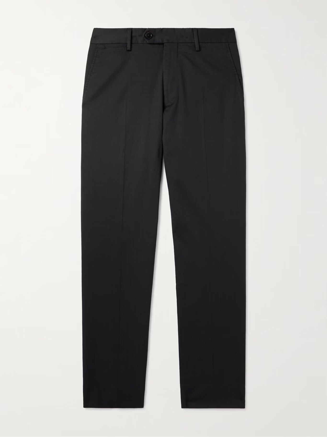 

Брюки-чиносы Wilhelm 1804 Slim-Fit Straight-Leg из органического хлопка NN07, черный
