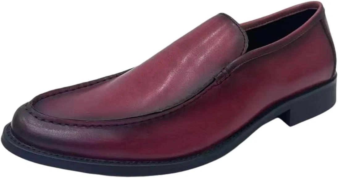 Лоферы из кожи, Classic Black, 1 Red Ribbon Solid — фото 4
