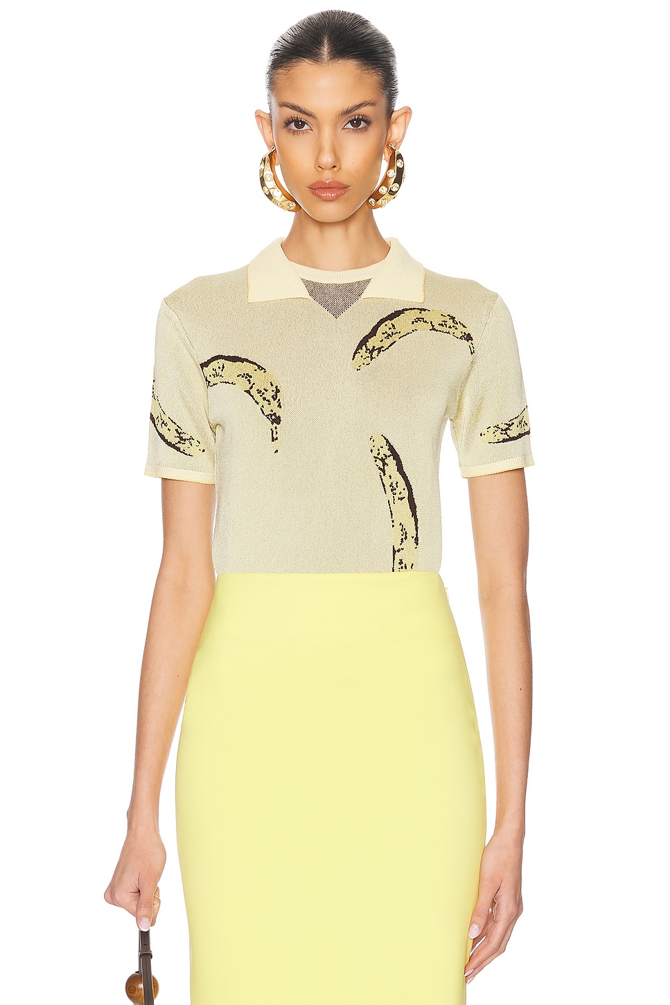 

Поло Marino Jacquemus, Yellow