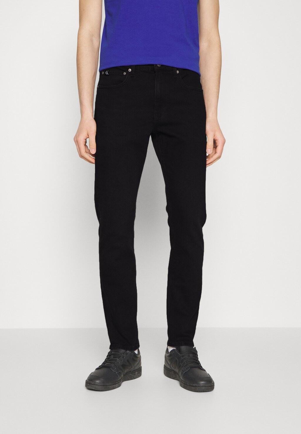 

Джинсы слим Slim Taper Calvin Klein, деним черный