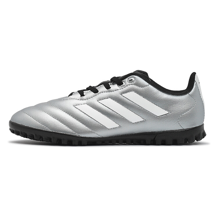 

Футбольные бутсы GOLETTO 8 унисекс с низким верхом, серебристые Adidas
