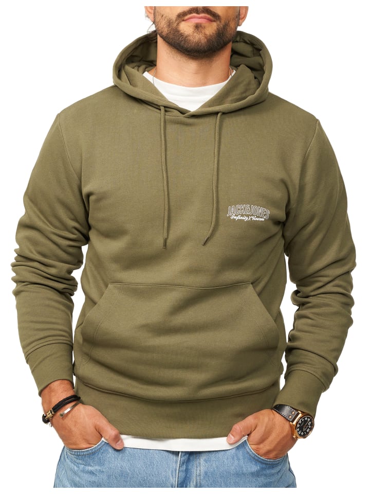 

Jack & Jones Толстовка с капюшоном INFINITY SWEAT HOOD - в цвете Каламата