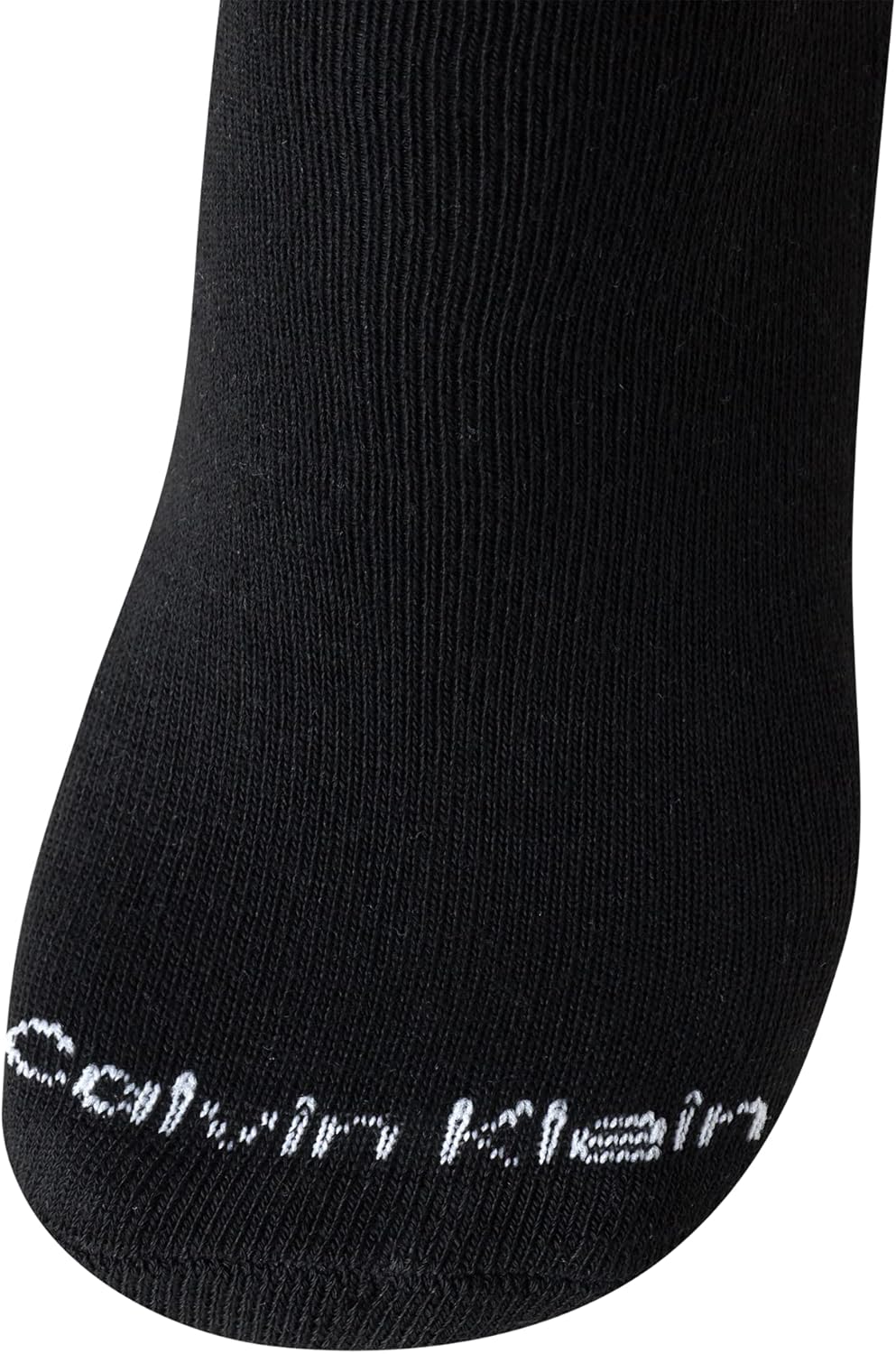 Мужские носки Calvin Klein Quarter Socks - 12 пар дышащих, мягких, амортизированных, спортивных носков до щиколотки для мужчин, All Black — фото 4