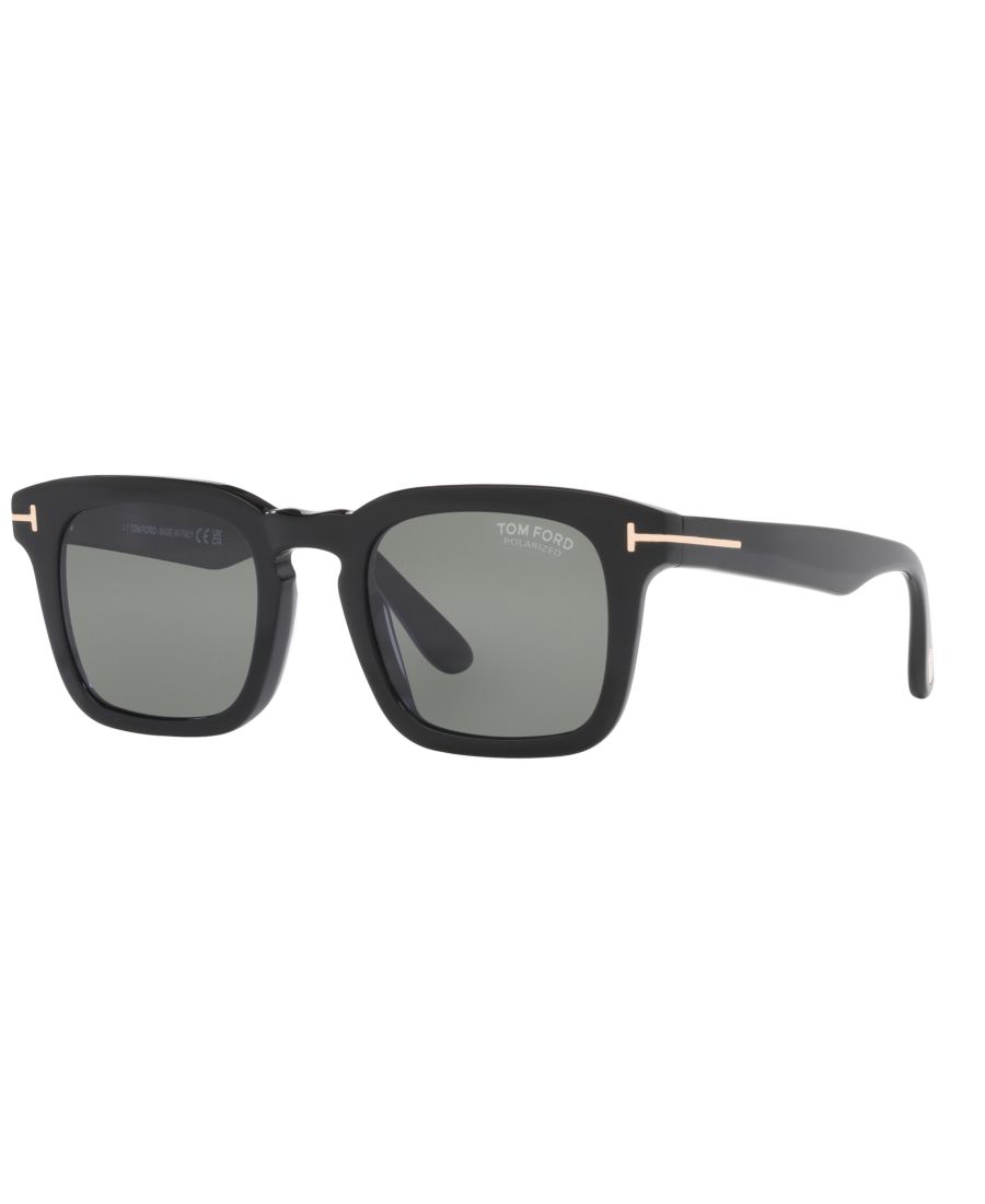 

Мужские поляризованные солнцезащитные очки, FT0751 TR001097 Tom Ford, Black Shiny