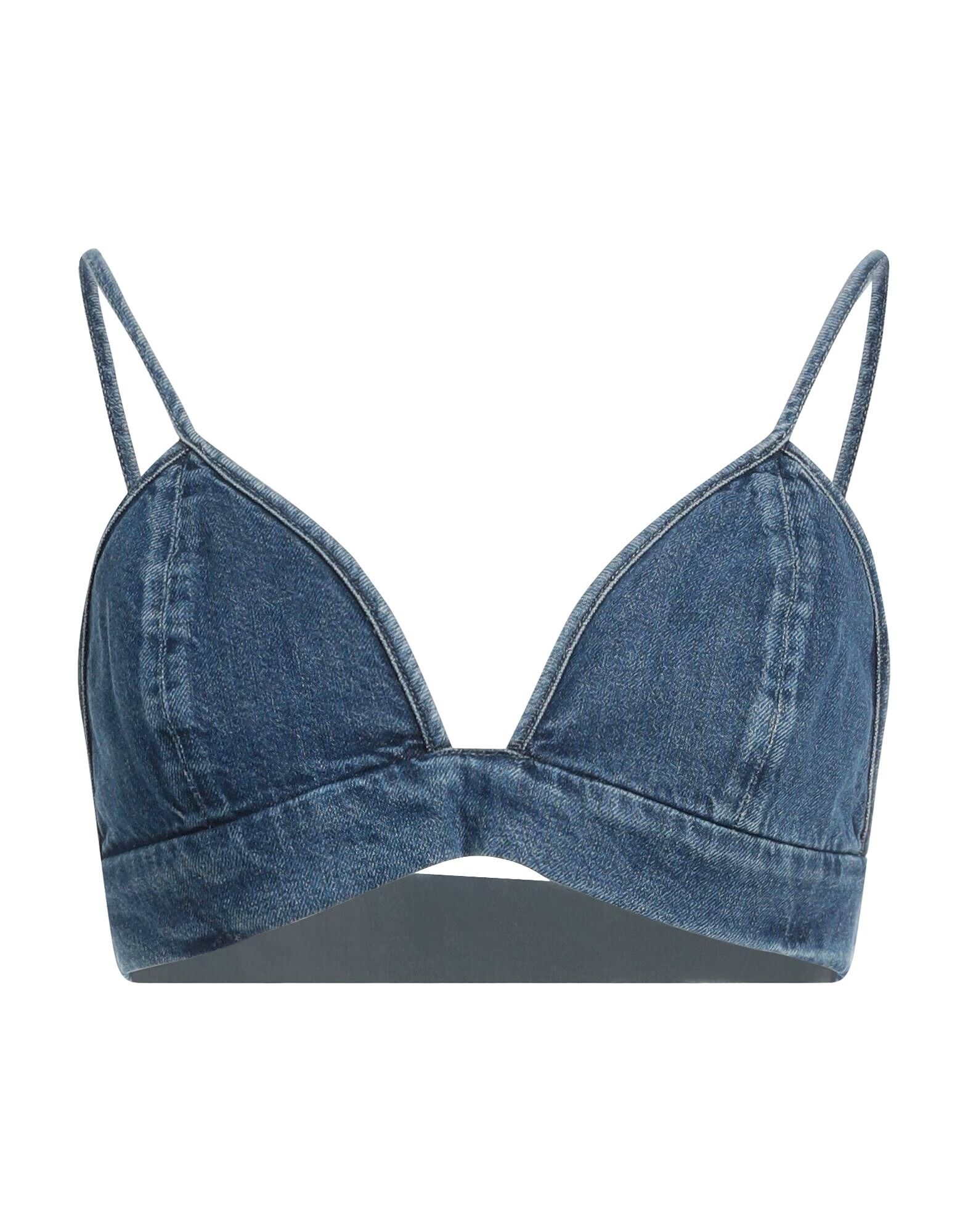 

Кроп-топ Agolde, синий