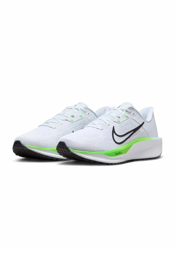 Кроссовки для бега по шоссе quest 6 Nike Performance, White Green Strike Glacier Blue Black — фото 2