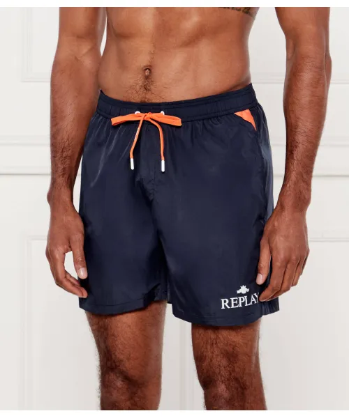 

Пляжные шорты Regular fit Replay, синий