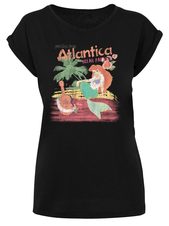 

Футболка F4NT4STIC Disney Arielle Greetings From Atlantica, черный