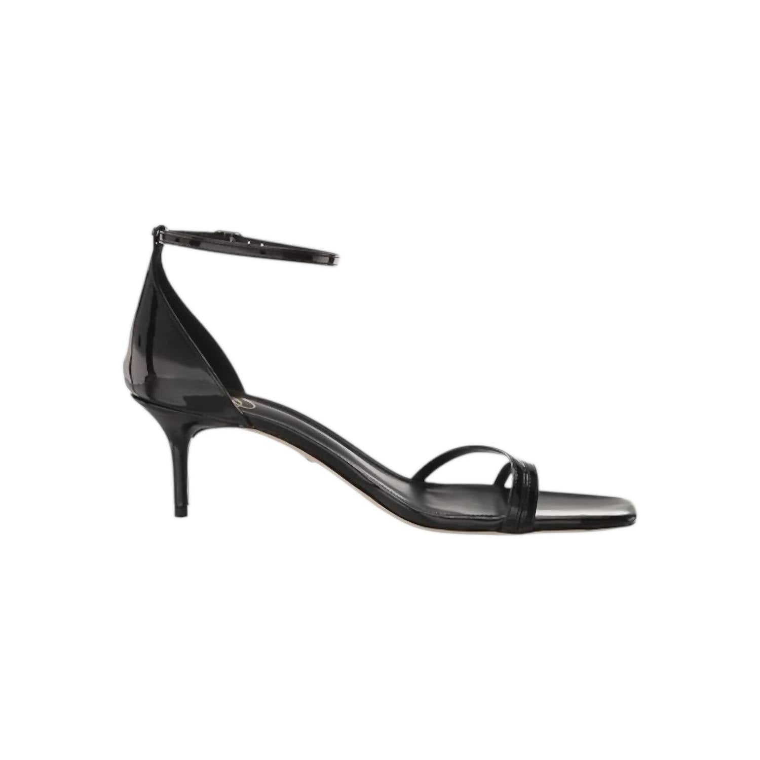Женские туфли Peonie Patent на каблуках из черной лакированной кожи Sam Edelman — фото 2