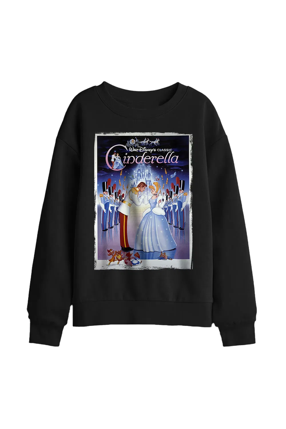 Худи детское Cinderella Disney, черный