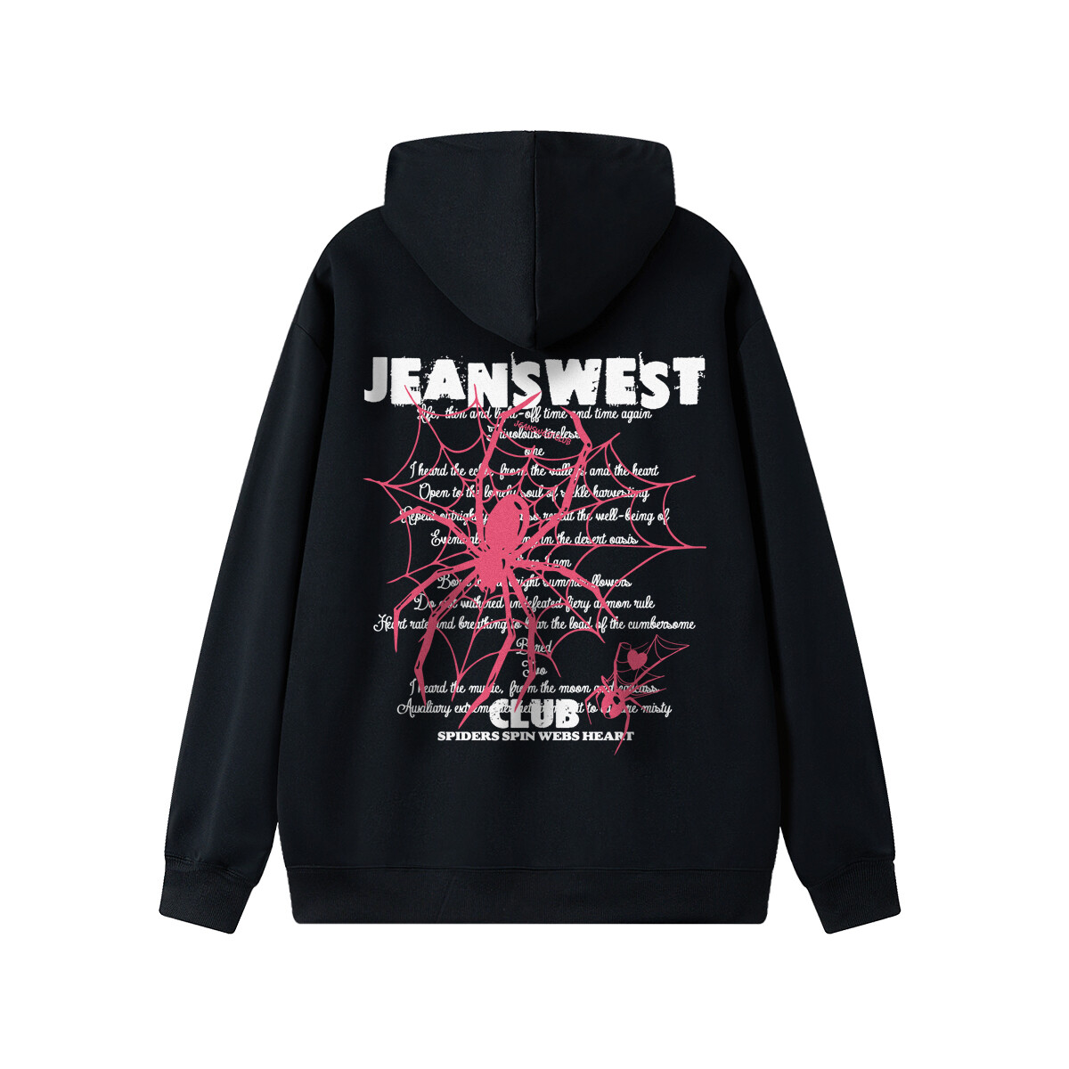 

JEANSWEST CLUB Толстовка унисекс, Черный