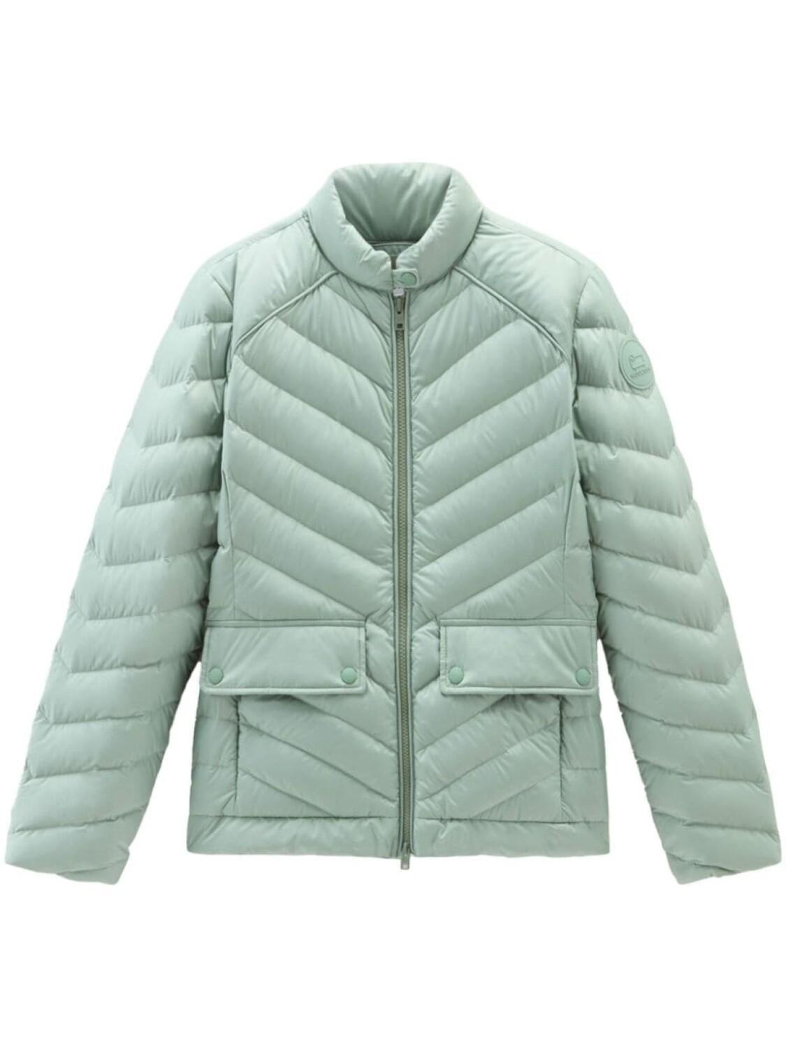 

Woolrich пуховик с логотипом, зеленый