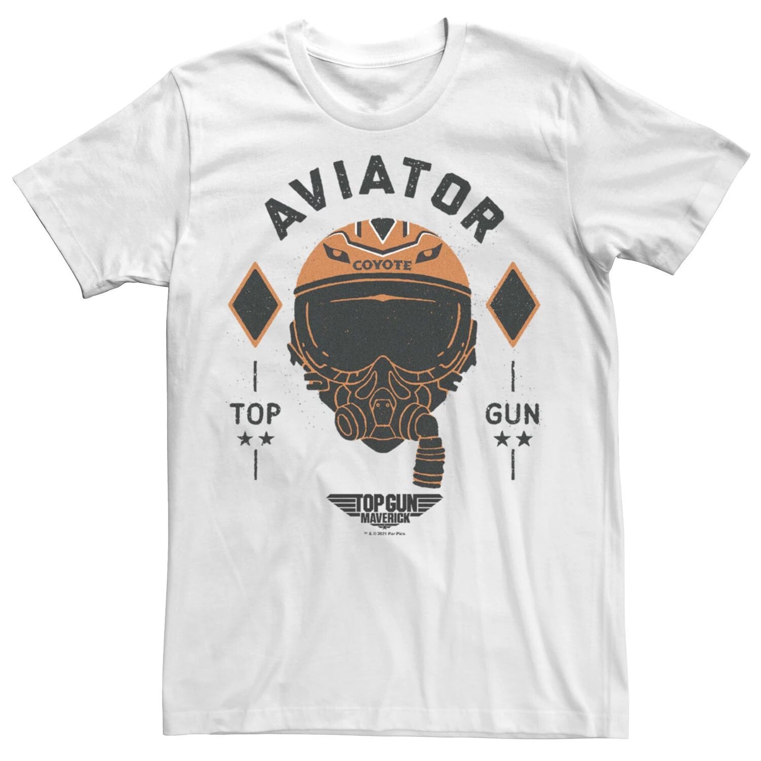 

Мужская футболка Top Gun Maverick Coyote Aviator Licensed Character