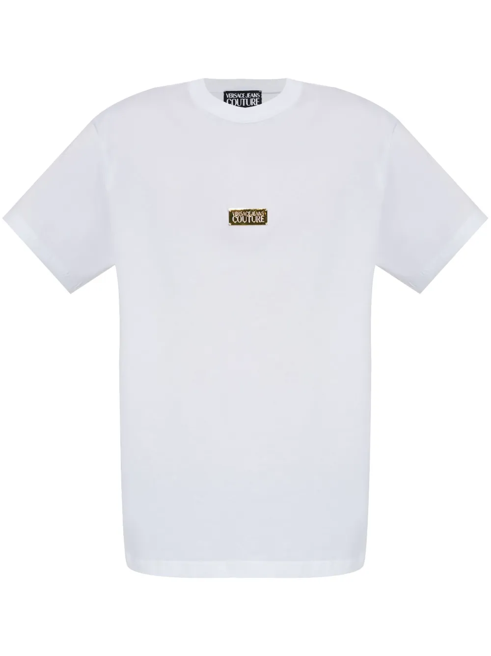 

Футболка с логотипом Versace Jeans Couture, белый