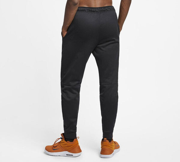 Спортивные штаны Nike Thermatapered Fleece Lined Training Quick Dry Long Pants Black, черный — фото 4