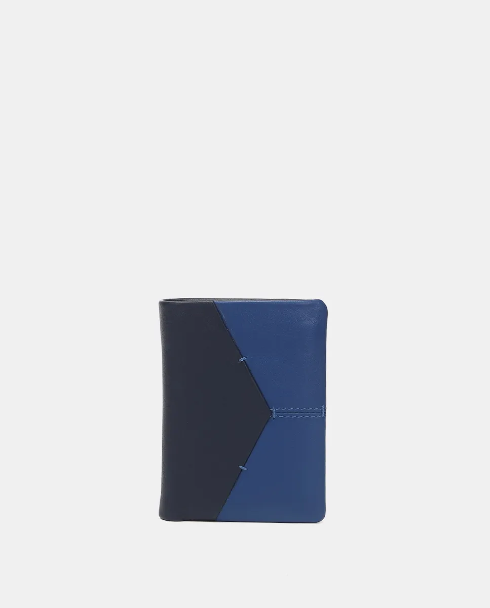 

Мужской кошелек Oceans Diary из кожи с защитой RFID в зеленом цвете Abbacino, синий