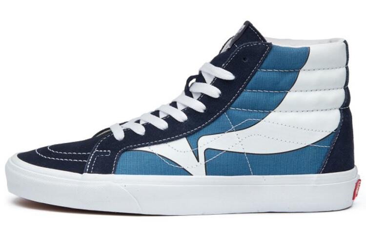 

Кроссовки Sk8 Vans-Hi Reissue 'Warp - Parisian Night Navy', Синий, Кроссовки Sk8 Vans-Hi Reissue 'Warp - Parisian Night Navy'