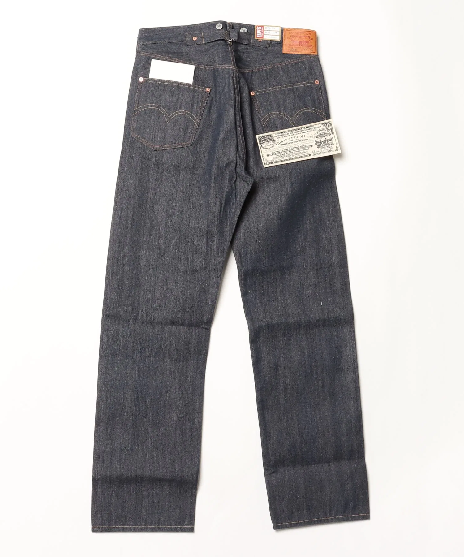 Винтажные джинсы LEVI'S 501, модель '501' 1922 года. — фото 2