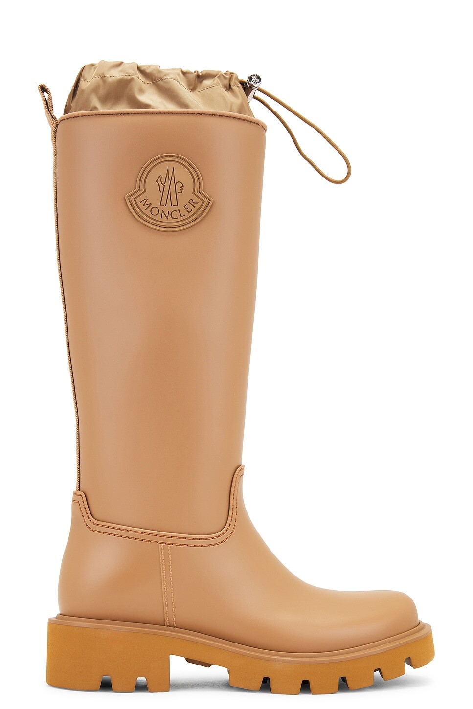 

Сапоги женские Kickstream Knee High Rain Boot Moncler, коричневый