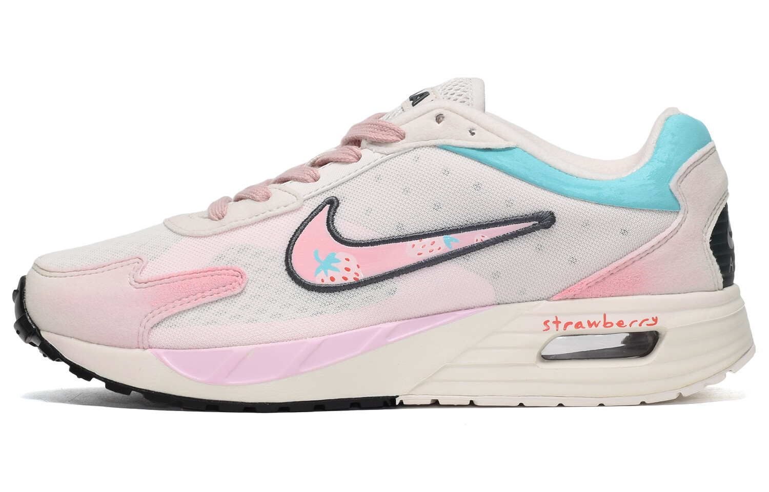 

Кроссовки Nike Air Max Solo Lifestyle Shoes Women's Low-top Pink/White/Blue, розовый