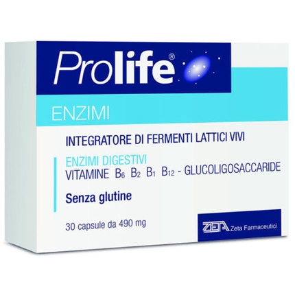 

Prolife Enzymes Zeta Pharmaceutical 30 капсул Zeta Farmaceutici Spa
