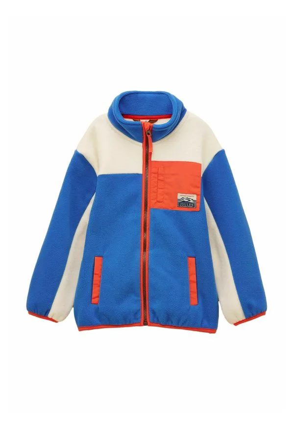 Куртка из флиса summit на молнии стандартного кроя Joules, Blue & Cream
