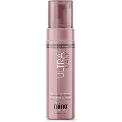 

Ultra Dark Fake Tan Mousse 200 мл — темное бронзовое сияние для опытных загара и самые темные результаты загара, Minetan Body.Skin