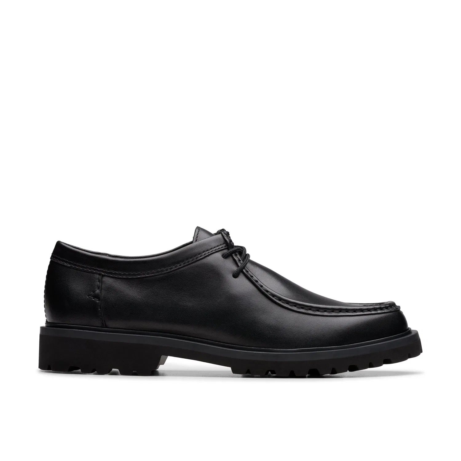 Кожаные туфли Berwick Seam Clarks, черный