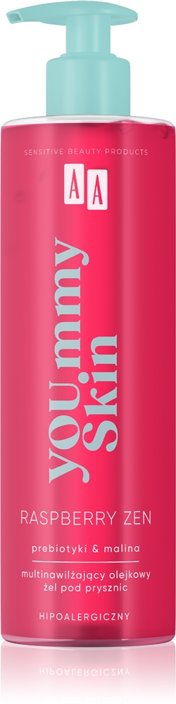 

Масло для душа You.Mmy Skin Raspberry Zen с ароматом малины Aa Cosmetics, 400 мл